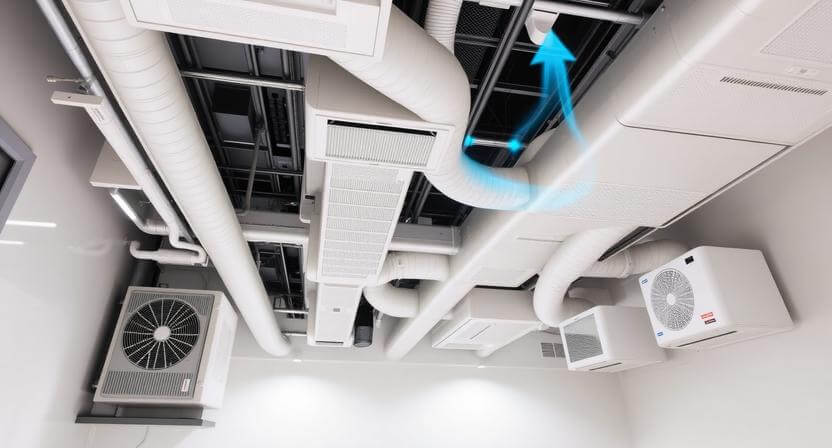 空清 × 除濕 × 循環的「位置 × 流路 × 氣流模型」