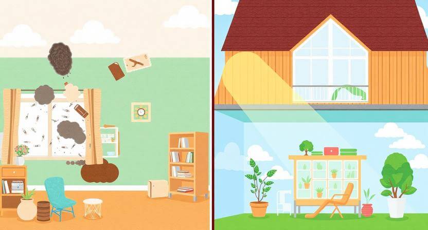 小坪數 vs 大坪數的空氣物理差異