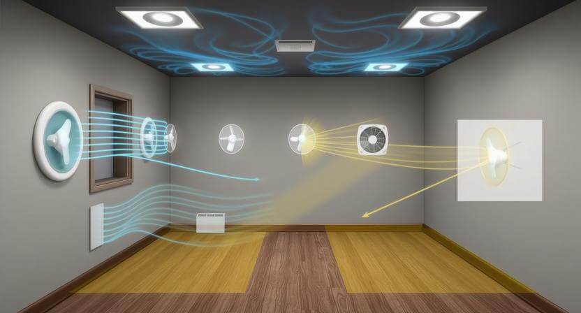 小坪數房間的「氣流死角」與「污染陷阱」