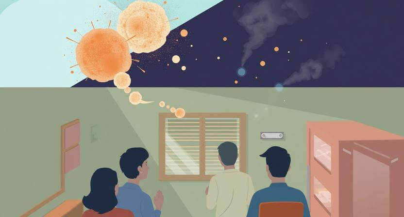 小空間空氣問題的本質：濃度效應 × 物理效應 × 時間效應