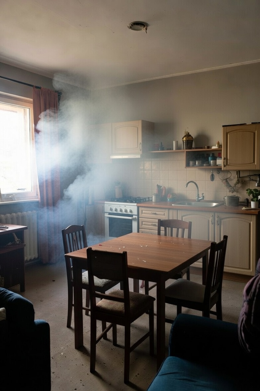 油煙味黏住：不是空清不夠，是濕度讓味道停留