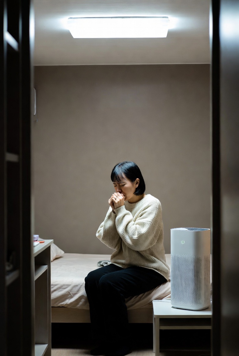 無窗小房：CADR 不夠會出現什麼症狀？（PM2.5 會用“行為”告訴你）