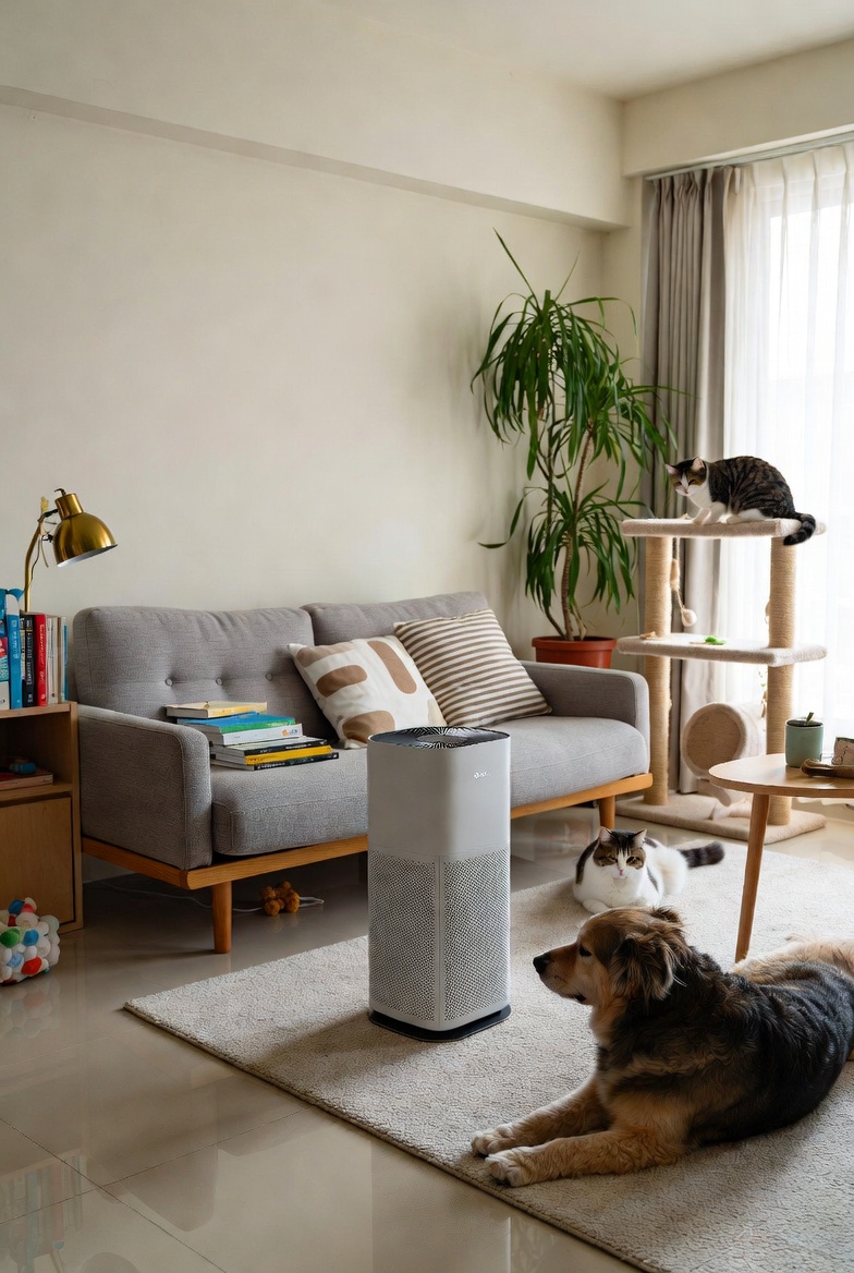 寵物家庭 24h 空清排程：不吵、不浪費（回復段→維持段）