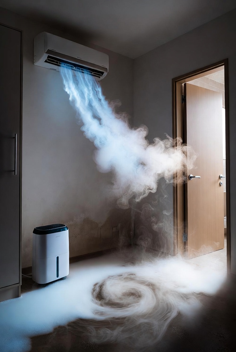 無窗小房：RH 監測點只要錯 30cm 就會誤判（濕度計到底放哪）